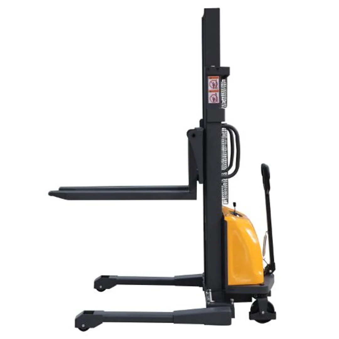Apollolift A3011 Semi-Electric Straddle Stacker 3300Lbs Cap. 98" Lifting - Image 2