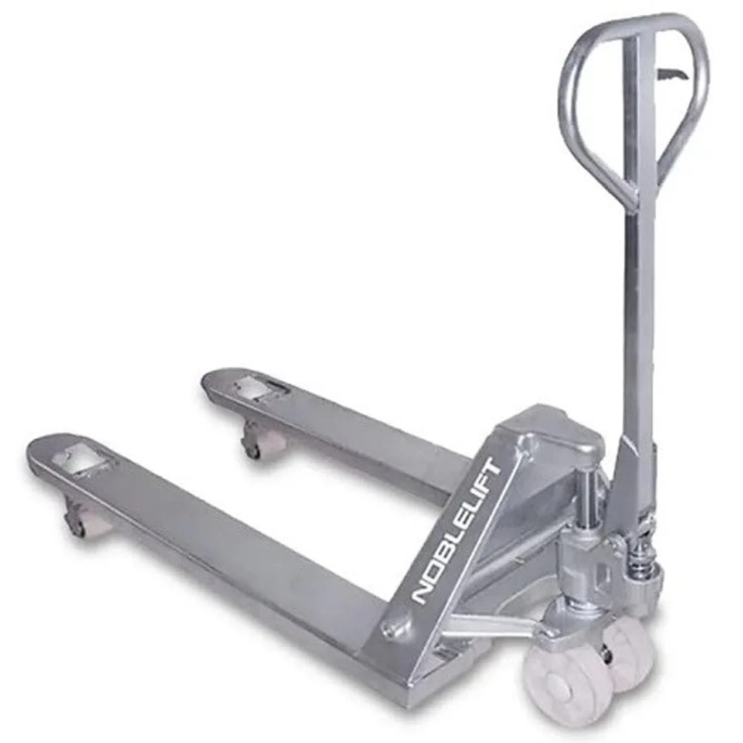 Noblelift ACS55-2748 Stainless Steel Pallet Truck, 5500 lbs Cap.