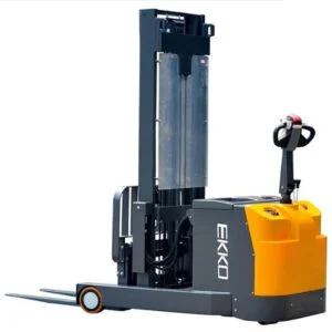 EKKO Moving Mast Walkie Reach Truck 3300 lbs. Cap., 138" Lift, EH15T