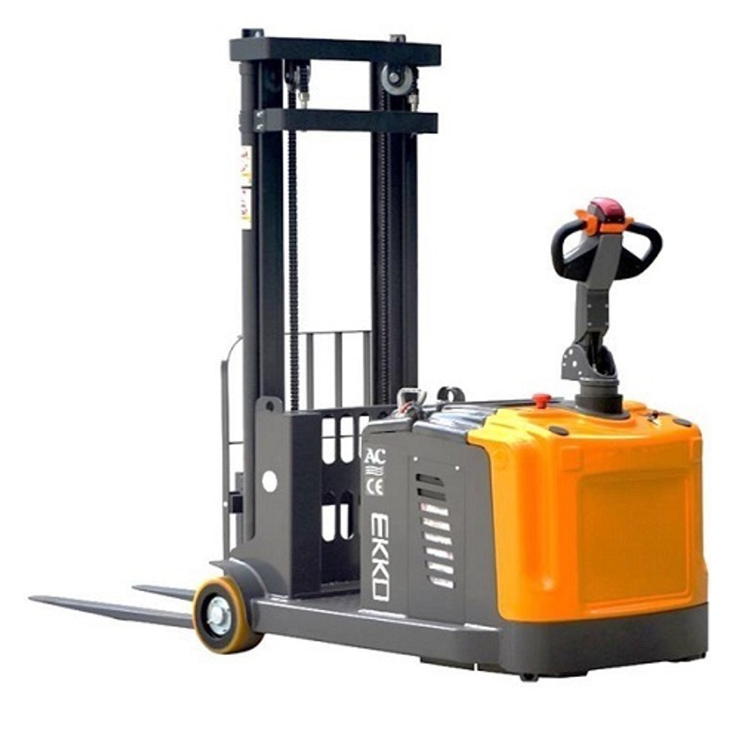 EKKO EK14S-130 Counterbalanced Side-Shift Stacker 3300 lb Cap. - Image 2