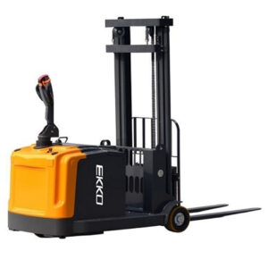EKKO EK14S-130 Counterbalanced Side-Shift Stacker 3300 lb Cap.