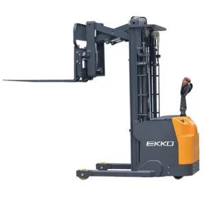 EKKO ER15L Walkie Side Shifting Reach Truck 3300 lbs. Cap., 138" Lift