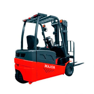Majorlift 3 Wheel Electric Lithium Forklift, 4000 lb Cap. 177" Lift,  MDE18Li