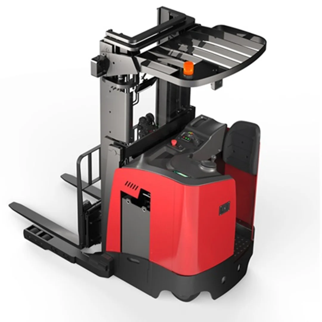 Majorlift Electric Stand-Up Reach Truck, 4000 lb Cap 275 Lift, MRTH40