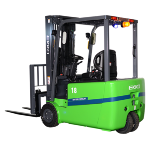 EKKO 3-Wheel Lithium Forklift, 4,000 lbs Capacity, 185" Lift, EK18AT-185Li